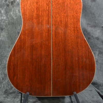 Huss & Dalton DS Custom 14 Fret Adirondack Red Spruce & Mahogany Dreadnought Acoustic Electric Sunburst w Case & FAST Shipping image 5