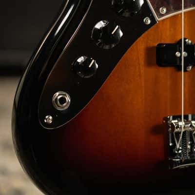 Fender American Professional II Left-Handed Jazz Bass - 3-Color Sunburst with Hardshell Case image 9