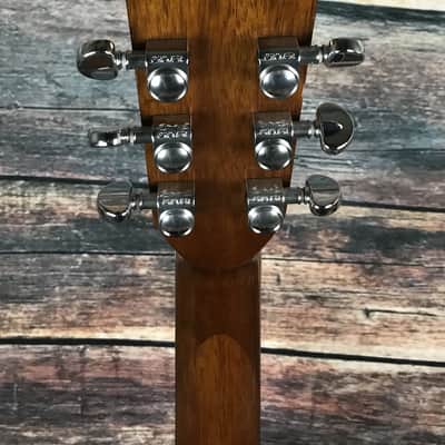 Used Zager 2012 EZ-Play ZAD-15 Mahogany Parlor Guitar with Gig Bag image 6