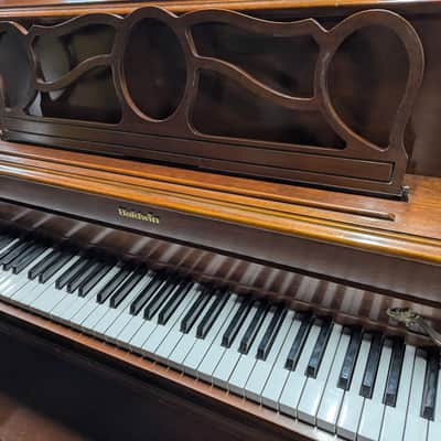 Baldwin French Console Piano SN 1465593 90s - Cherry image 1