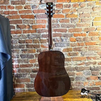 Rogue Dreadnought Acoustic Guitar (2000s - Sunburst) image 4