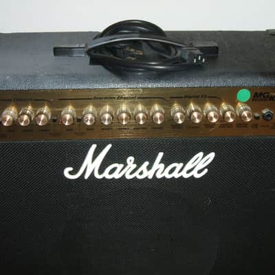 Marshall MG MG100DFX 2-Channel 100-Watt 1x12 Solid State Guitar Combo 2004 - 2008 - Black image 7