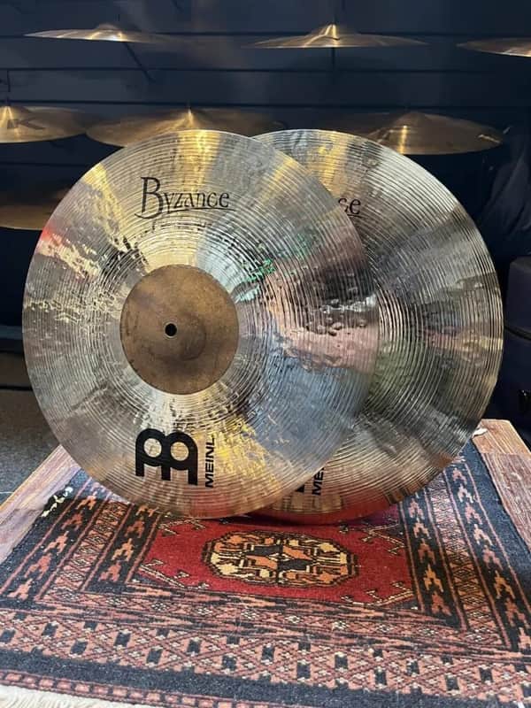 Meinl 15" Byzance Polyphonic Brilliant Hihat image 1