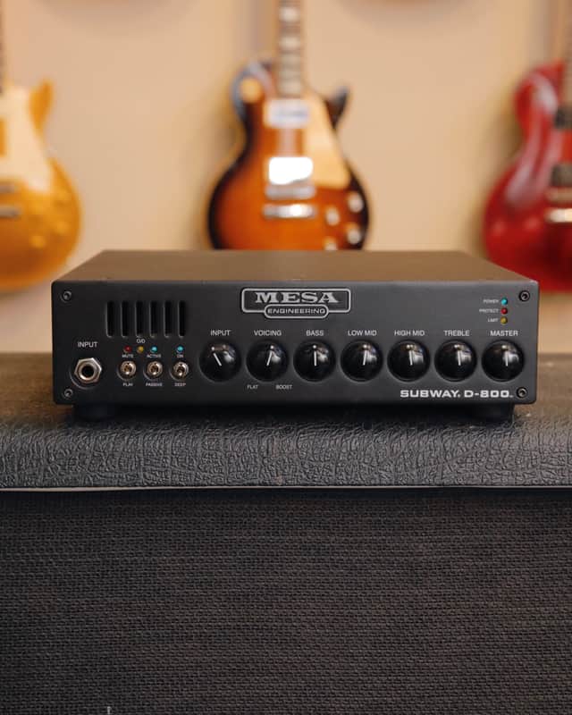 Mesa Boogie Subway D-800 Bass Amplifier Head Pre-Owned image 1