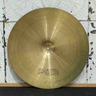 Used Paiste 2002 Black Label Ride Cymbal 18in (1604g) image 2