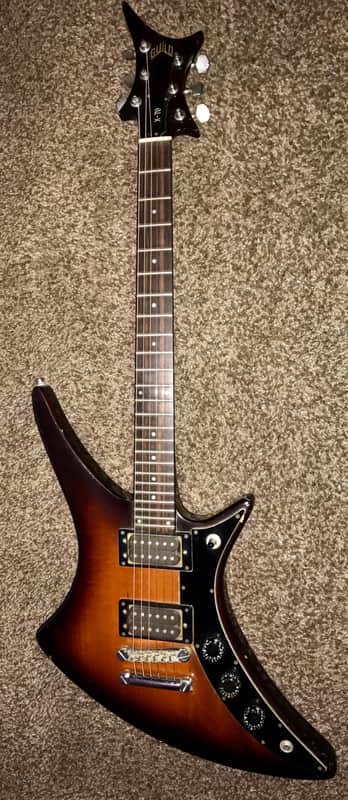 Vintage 1984 Guild X-79 electric guitar made in the USA image 1
