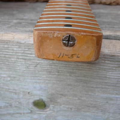 Fender 1956 duo sonic neck with tuners 1956 image 8