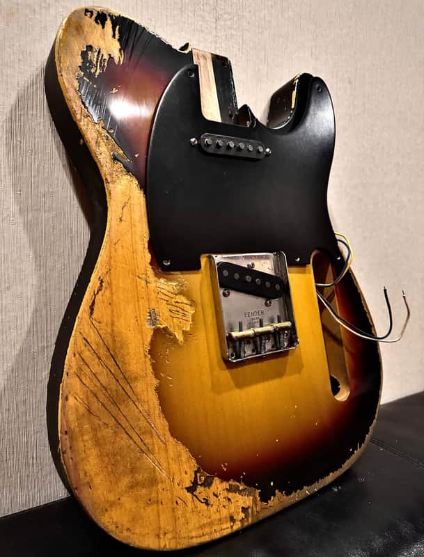 Telecaster David Gilmour “Workmate” inspired body image 1