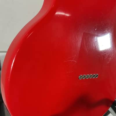 Peavey T-60 with Rosewood Fretboard Mid-80s - Red - w/ Original Hardshell Case image 16