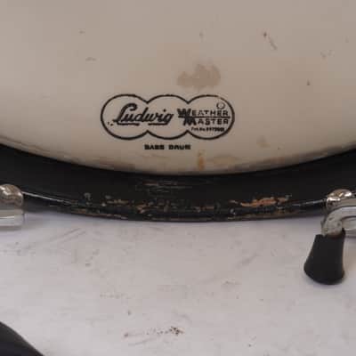LUDWIG | CLASSIC | 1960s | "DOWNBEAT" | 3 - PIECE SHELL | + MATCHING SNARE DRUM image 10