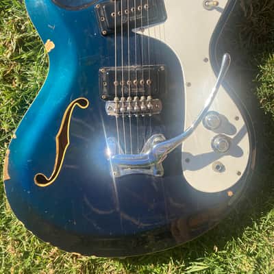 Mosrite Combo  Late 60s Metallic green image 2