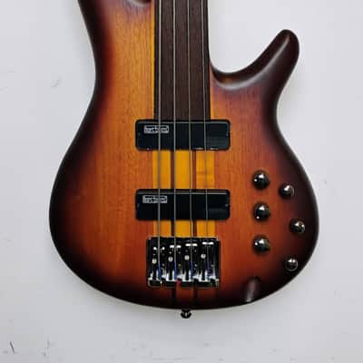 Ibanez SRF700-BBF Bass Workshop Fretless Soundgear - 2014 - Present - Brown Burst Flat image 12