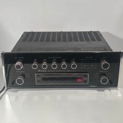 McIntosh MA6200 100-Watt Stereo Solid State Integrated Amplifier 1979 - 1991 - Black image 2