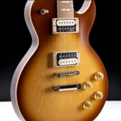 Cort Elevate Your Sound: Cort CR300ATB Electric Guitar with EMG Pickups, Aged Vintage Burst Excellence imagen 4