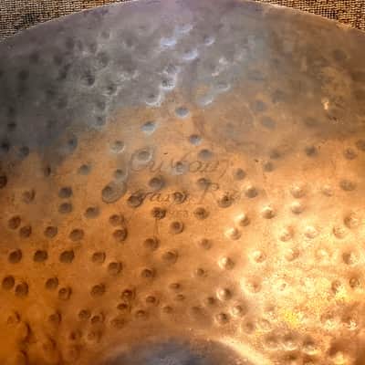 Zildjian K CUSTOM ORGANIC Ride 21” THINNER ONE! 2414 g RAW TOP & BRILLIANT UNDERSIDE! Why Pay $580? image 3