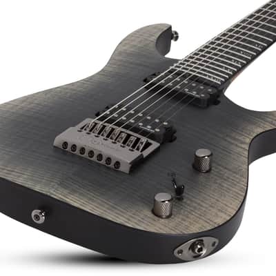 Schecter Banshee Mach-7 Evertune Electric Guitar. Fallout Burst image 6