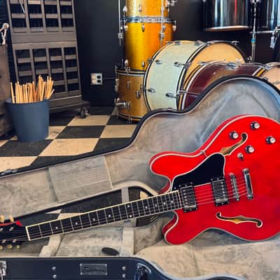 Eastman T386RD Thinline Double Cut 2010s Red image 5