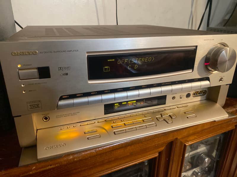 アンプ ONKYO AV DIGITAL SURROUND AMPLIFIER Onkyo integra av digital surround amplifier japan version | Reverb