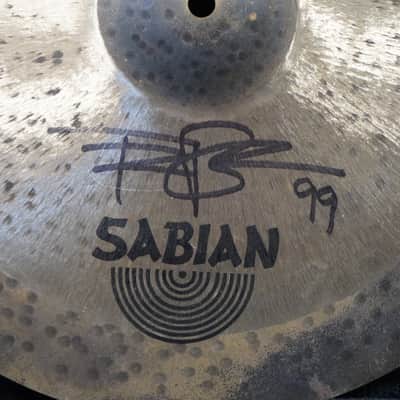 Sabian Radia Series 16" Crash AUTOGRAPHED by Terry Bozzio image 3