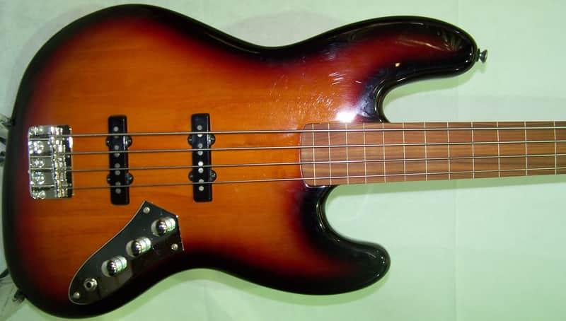 Fender/Squier Jaco Pastorius Hybrid Fretless Jazz Bass Duncan pickups *Read* image 1