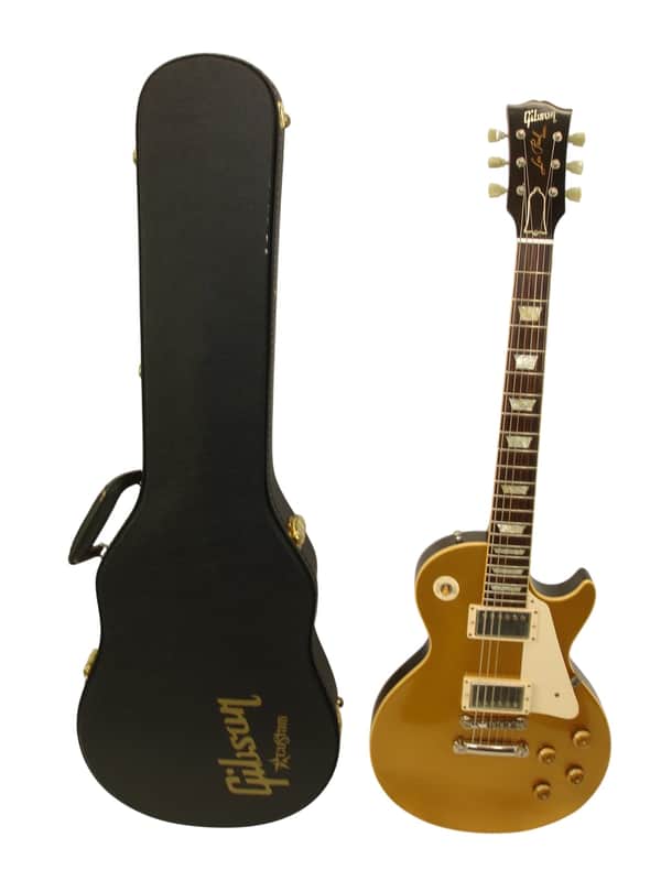 2007 Gibson LPR-7 Custom 1957 Les Paul Goldtop Darkback Reissue Electric Guitar, Double Gold, VOS w/ Case image 1