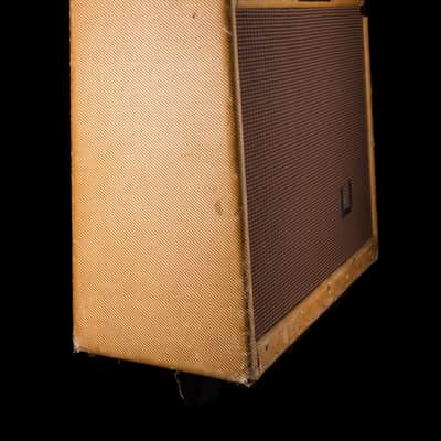 Vintage 1955 Fender Twin Amp Tweed  Guitar Amp Combo - Ry Cooder Collection image 6