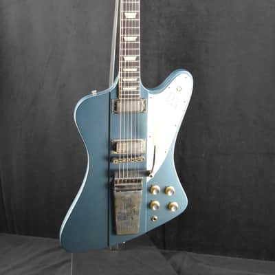 Mint Gibson Murphy Lab 1963 Firebird V with Maestro Vibrola Ultra Light Aged Pelham Blue image 2