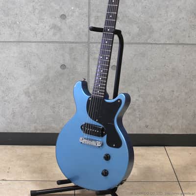 GrassRoots G-JR-LTD Pelham Blue, LP Junior Double Cut Style, New