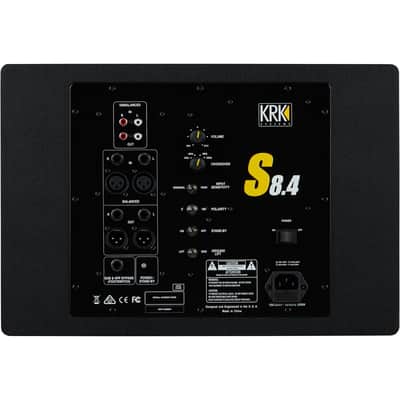 Immagine KRK S8.4 8" Powered Studio Subwoofer - 5