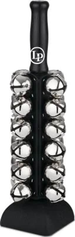 LP, Deluxe 24 Bell Sleigh Bells with Base, Black image 1
