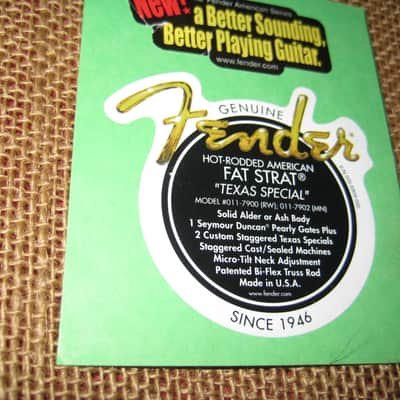 Fender & GHS Dealer Display Set of 3 1990's image 2