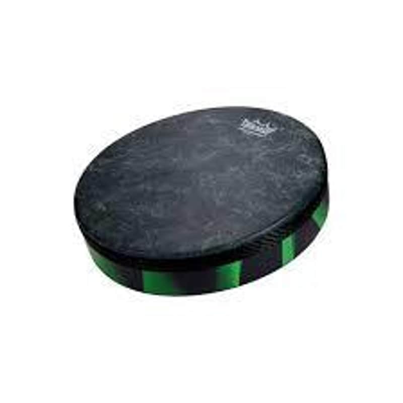 REMO - HD-8610-41 - Remo-Frame Drum 2X10 Green&Clean c/pelle Skyndeep Black Fiberskyn image 1