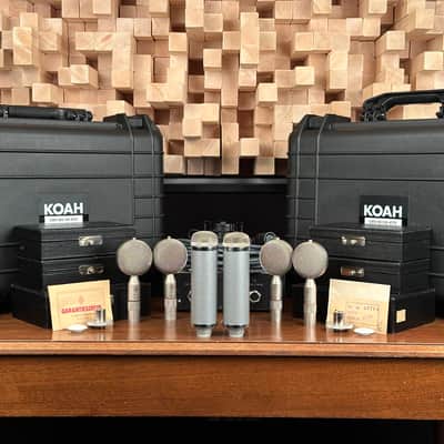 Vintage Neumann Gefell CMV 563 Sequential Pair with M55K, M7, and M8 Capsules. CMV563 image 1