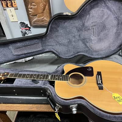 Used Epiphone SJ 18SCE Acoustic Guitar with case! image 1