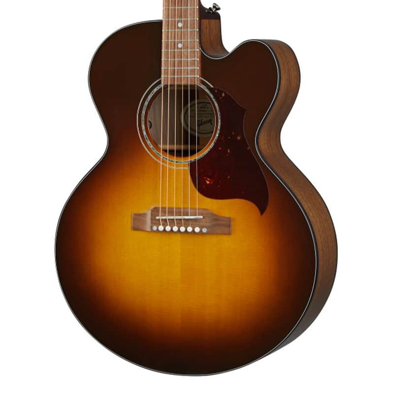 Gibson J-185 EC Modern Walnut Walnut Burst image 1