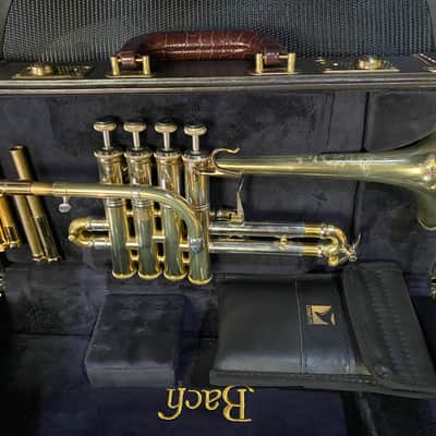 Bach Stradivarius AP190 Artisan Piccolo Trumpet Lacquer Osmun Blueprinted image 7