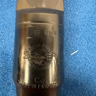 Used Selmer Paris S80 C* C Star Alto Sax Saxophone Hard Rubber Mouthpiece image 3