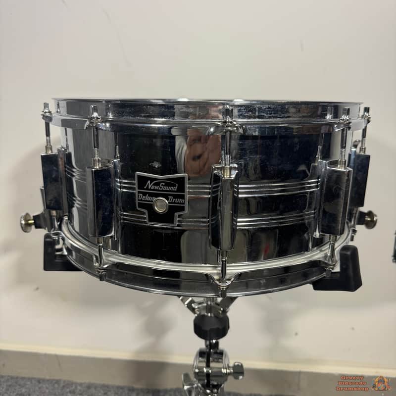 Newsound Deluxe 14x6,5 Steel Snare Drum (King Beat copy) image 1