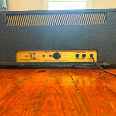 Marshall JMP 1987 50-Watt Guitar Amp Head 1967 - 1975 - Black image 4