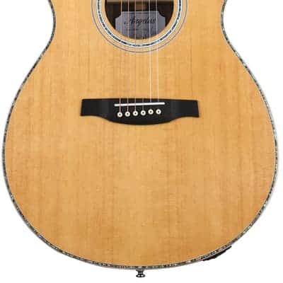 PRS SE A60 Angelus Acoustic-electric Guitar - Natural image 2