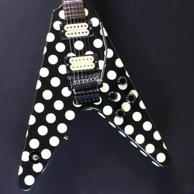 Jackson USA USED Limited Edition Randy Rhoads Tribute Flying V (Polka Dots) image 1