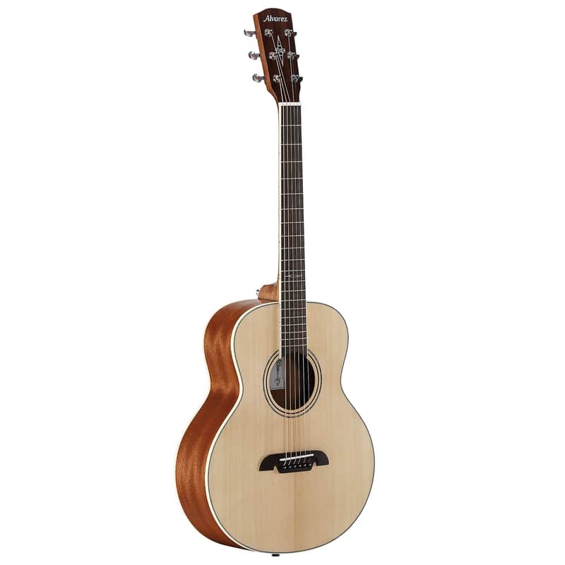 Alvarez LJ2E Artist Series Little Jumbo with Electronics Natural image 1