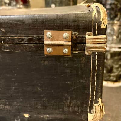 Ludwig Original Vintage Suite Case Snare Drum Case, Yellow/Gold Badge, Keystone Era 1960s! image 8