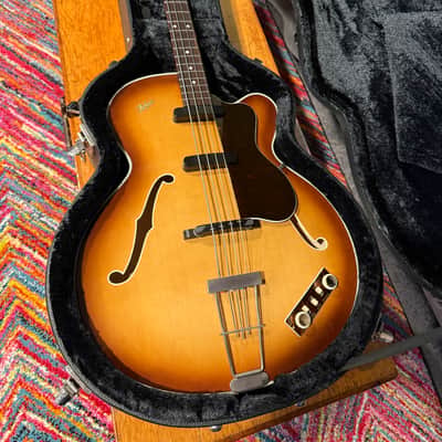 Hofner 500/5 "Reeperbahn" Bass 1959 Reissue Stuart Sutcliffe Beatle Model Super Rare image 1