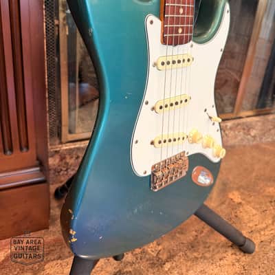 1966 Fender Stratocaster - All Original - Lake Placid Blue w/HSC image 2