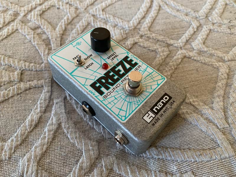 EHX Freeze w/Remote Mod, infinite hold, pedal tone, piano-like sustain, Nano, Electro-Harmonix, gamechanger plus image 1