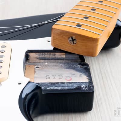 1988 Fender Stratocaster ‘57 Vintage Reissue ST57-55 Black w/ Hangtag, Japan MIJ Fujigen image 17