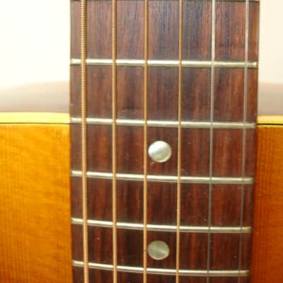 Vintage 1969 Gibson Blue Ridge Acoustic Guitar, Natural w/ Case image 10