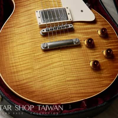 1998 Gibson Custom Shop YCS Yamano 1958 Les Paul Reissue with AAAA Killer Top image 9