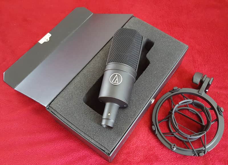 Audio-Technica AT4033a Large Diaphragm Cardioid Condenser Microphone 2010s - Black image 1
